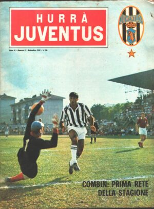 Hurrà Juventus n. 9 - Settembre 1964 - In copertina Combin