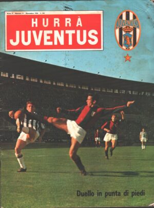 Hurrà Juventus n. 11 - Novembre 1964 - In copertina Leoncini, Janich