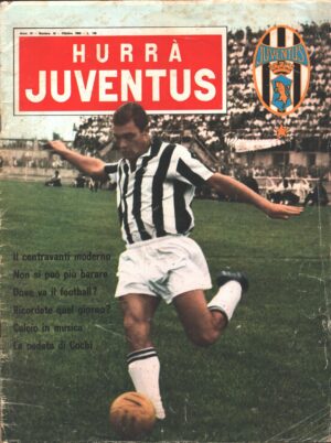Hurrà Juventus n. 10 - Ottobre 1966 - In copertina De Paoli