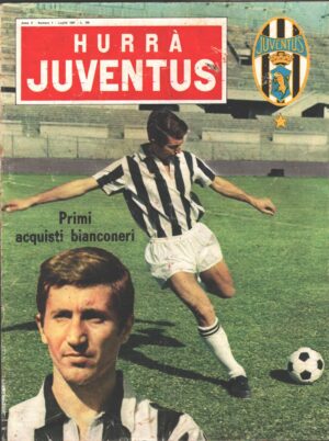 Hurrà Juventus n. 7 - Luglio 1967 - In copertina Volpi