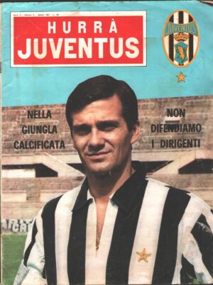 Hurrà Juventus n. 8 - Agosto 1967 - In copertina Gigi Simoni