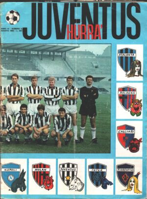 Hurrà Juventus n. 8 - Agosto 1968 - In copertina Formazione della rosa Bianconera