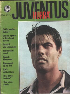 Hurrà Juventus n. 10 - Ottobre 1968 - In copertina Sandro Salvadore