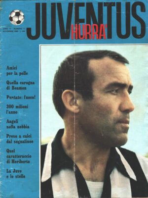 Hurrà Juventus n. 11 - Novembre 1968 - In copertina Del Sol