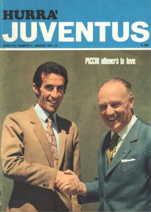 Hurrà Juventus n. 6 - Giugno 1970 - In copertina Picchi, Catella