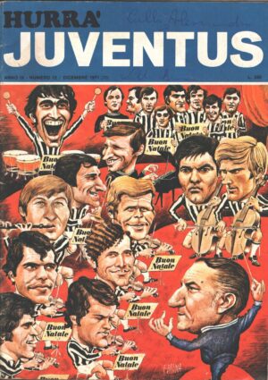 Hurrà Juventus n. 12 - Dicembre 1971 - In copertina Orchestra Sinfonica della Juventus