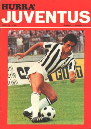 Hurrà Juventus n. 1 - Gennaio 1976 - In copertina Claudio Gentile