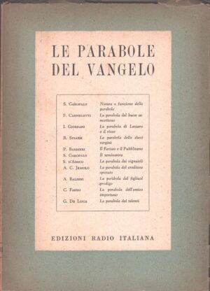 Le parabole del Vangelo di AA.VV. ed. Radio Italiana (1954)