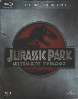 Jurassic Park - Ultimate Trilogy (3 Blu-Ray + 3 DVD Rom) con Cofanetto - Blu-Ray in Italiano
