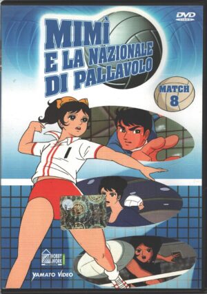 Mimì e la nazionale di pallavolo Match 8 (Episodi 22-24) DVD Versione da edicola - DVD in Italiano