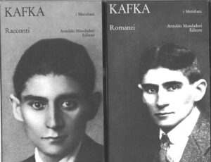 Kafka racconti (2 volumi) di Kafka, Franz - I Meridiani n. 33-34 ed. Mondadori (Versione da edicola)