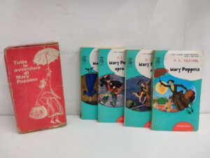 Tutte le avventure di Mary Poppins (4 volumi) di P. L. Travers ed. Bompiani (1965)