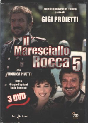 Il maresciallo Rocca - Stagione 5 Completa (3 DVD) (Episodi 1-6) DVD in Italiano