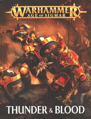 Warhammer Age of Sigmar - Thunder & Blood - Manuale di gioco ed. Games Workshop