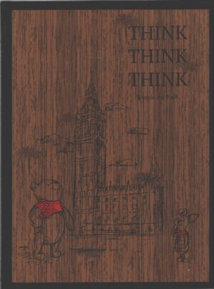 Think Think Think Winnie the Pooh Journal - Quaderno creato per Disney Store - Christopher Robin