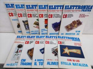 Rivista Elettronica Pratica 1986 - Annata Completa (11 riviste) ed. Elettronica Pratica