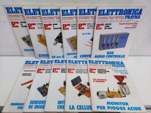 Rivista Elettronica Pratica 1989 - Annata Completa (11 riviste) ed. Elettronica Pratica