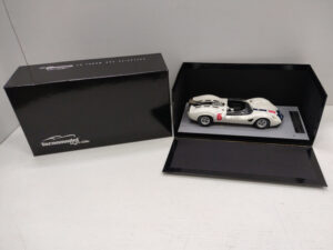 Lotus 40 #5 Tecnomodel TM18-125D Mythos Riverside GP 1965 Foyt's DANNEGGIATO!!! Modellino Model car Bianco