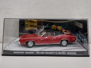 Mercury Cougar - 007 On her Majesty's Secret Service 1:43 Modellino Model car Die Cast - James Bond (Al servizio di Sua Maestà)