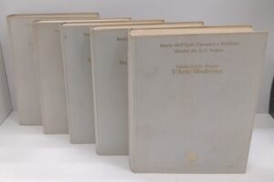 Storia dell'Arte Classica e Italiana - Serie Completa (5 volumi) a cura di G. C. Argan ed. Sansoni (1978)
