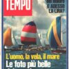 Rivista Tempo n. 35 del 28 Agosto 1971 - In copertina L'uomo la vela il mare