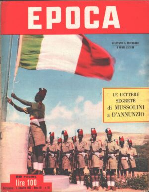 Rivista Epoca n. 113 del 6 Dicembre 1952 - In copertina I nuovi Ascari
