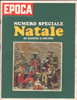 Rivista Epoca n. 899 del 17 Dicembre 1967 - Copertina olografica