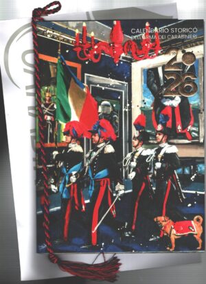 Calendario Carabinieri Anno 2026 Compresa busta originale e cordoncino