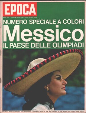 Rivista Epoca n. 941 del 6 Ottobre 1968 ed. Mondadori