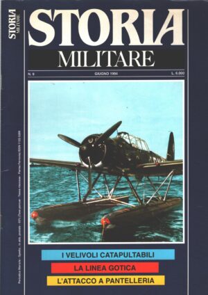 Rivista Storia Militare n. 9 - Giugno 1994 - In copertina Arado Ar 196A Idrocatapultabile ed. Albertelli