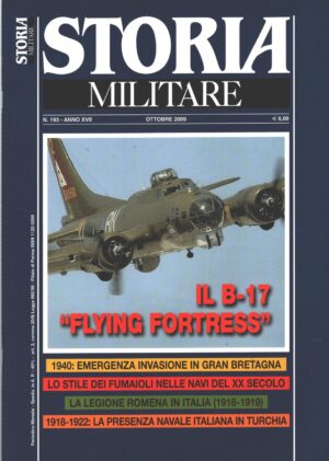 Rivista Storia Militare n. 193 - Ottobre 2009 - In copertina B-17G Thunderbird ed. Albertelli