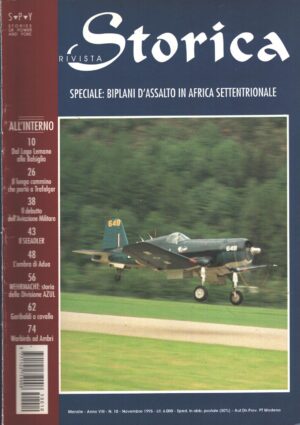 Rivista Storica n. 10 - Novembre 1995 - In copertina Caccia Corsair ed. Giornalisti Storici