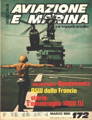 Rivista Aviazione e Marina n. 172 - Marzo 1980 - In copertina CH-46 in decollo ed. Interconair