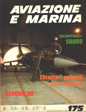 Rivista Aviazione e Marina n. 175 - Giugno 1980 - In copertina F-104 del 5° Stormo ed. Interconair