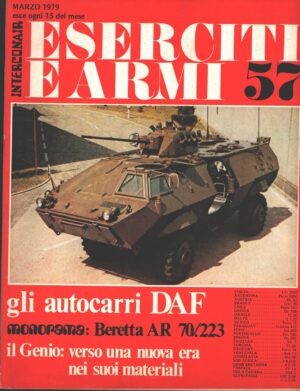 Rivista Eserciti e Armi n. 57 - Marzo 1979 - In copertina Condor mezzo blindato ruotato ed. Interconair