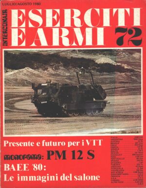 Rivista Eserciti e Armi n. 72 - Luglio Agosto 1980 ed. Interconair