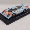 Porsche 917 LH Spark S1898 Gulf Salon 1969  1:43 # 1 Modellino Model car Azzurro
