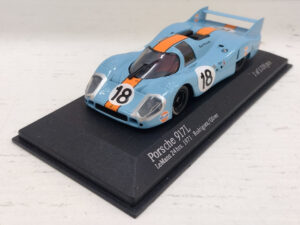 Porsche 917L Minichamps 430716718 24h Le Mans 1971 1:43 #18 Rodriguez/Oliver Modellino Model car Azzurra