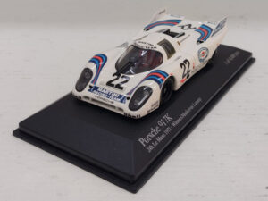 Porsche 917K Minichamps 400716122 24h Le Mans 1971 1:43 #22 Martini Racing Lennep Modellino Model car Bianca