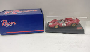Racer Slot Cars Ferrari RCR42A 350P Can Am Laguna Seca 1967 1:32 #23 C. Amon Modellino Model car