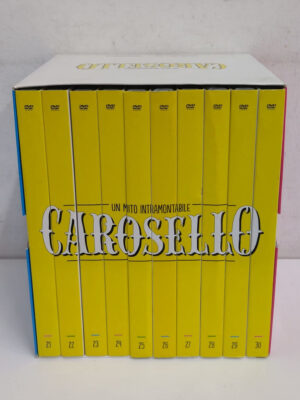 Carosello Un mito Intramontabile - Cofanetto Completo (10 DVD) (dischi dal 21 al 30) - Versione da edicola - DVD in Italiano