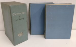 Guerra e pace (2 volumi) di Lev Tolstoj ed. Einaudi (1956)