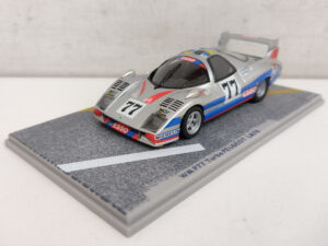 Peugeot WM P77 Turbo Bizarre BZ386 24h Le Mans 1978 1:43 #77 Mamers/Raulet Spark Bizarre Modellino Model car Argento