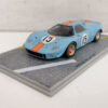 Mirage M1 Bizarre BZ296 24h LeMans 1967 1:43 #15 Modellino Model car Azzurro Arancione