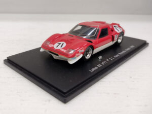 Lotus 62 Spark S0263 1st Classe 2 L Brands Hatch 1969 1:43 #71 Miles/Muir DANNEGGIATO Modellino Model car Rosso