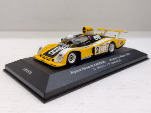 Alpine Renault A442B IXO LM1978 winner 24h Le Mans 1978 1:43 #2 Pironi/Jaussaud Modellino Model car Giallo Bianco