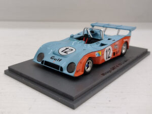 Mirage GR7 Spark STME06 24h Le Mans 1974 1:43 #12 Schuppan/Wisell Modellino Model car Azzurro Arancione