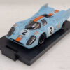 Porsche 917K Brumm R221 1000km Monza 1971 1:43 #2 Rodriguez/Oliver Modellino Model car Azzurro Arancione