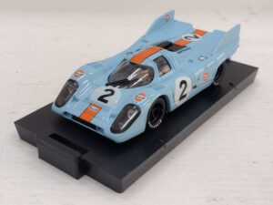 Porsche 917K Brumm R221 1000km Monza 1971 1:43 #2 Rodriguez/Oliver Modellino Model car Azzurro Arancione