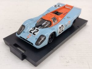 Porsche 917K Brumm R495 24h Le Mand 1970 1:43 Gulf Racing #22 Hailwood/Hobbs Modellino Model car Azzurro Arancione